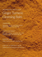 Load image into Gallery viewer, True Botanicals Calm Ginger Turmeric Cleansing Balm