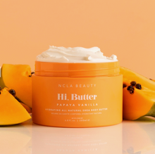Load image into Gallery viewer, NCLA Beauty Hi, Butter All Natural Shea Body Butter - Papaya Vanilla