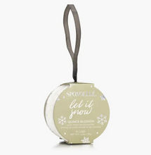 Load image into Gallery viewer, Spongellé Quince Blossom Holiday Ornament Buffer
