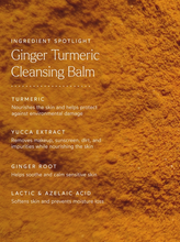 Load image into Gallery viewer, True Botanicals Calm Ginger Turmeric Cleansing Balm

