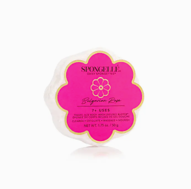 Spongellé®: Daisy Spongette | Soap Sponge in Bulgarian Rose