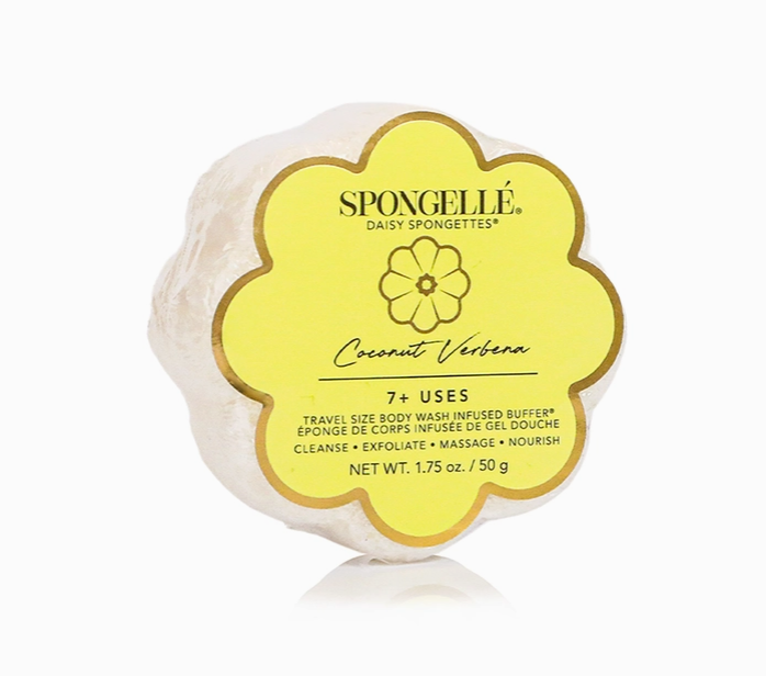 Spongellé®: Daisy Spongette | Soap Sponge in Lemon Verbena
