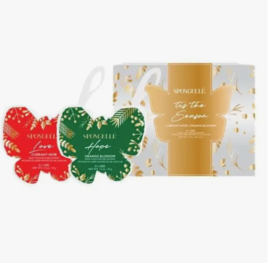 Spongellé Holiday Butterfly Let's Celebrate Gift Set